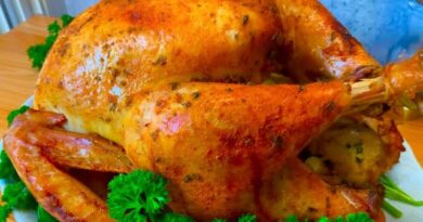 receta de pavo asado