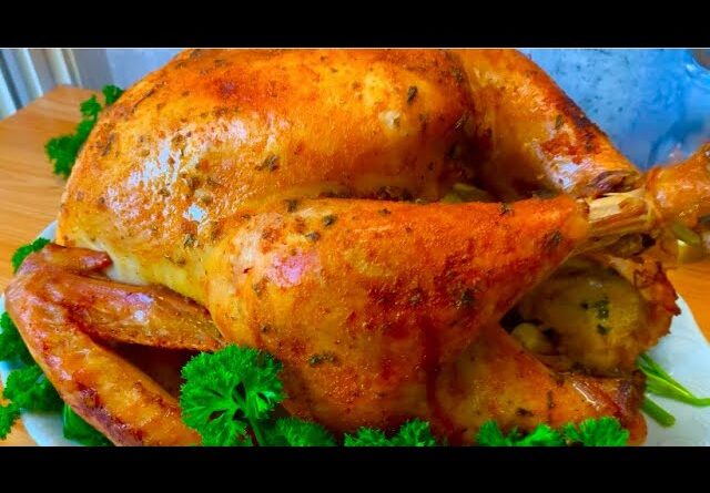 receta de pavo asado