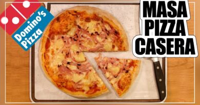 receta de pizza hawaiana dominos