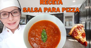 receta de pizza salsa