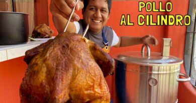 receta de pollo al cilindro