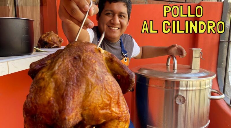 receta de pollo al cilindro