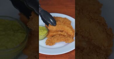 receta de pollo rebozado crujiente