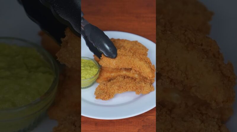 receta de pollo rebozado crujiente