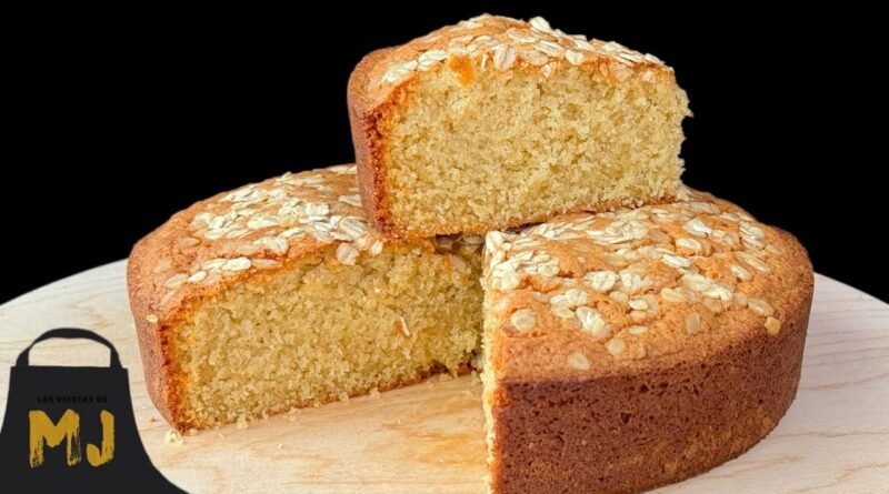 receta de queque de avena