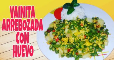 receta de revuelto de vainitas