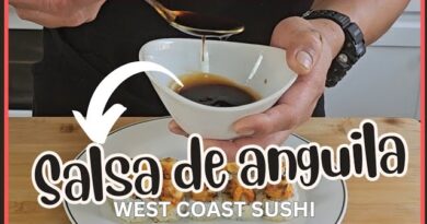 receta de salsa de anguila