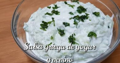 receta de salsa griega