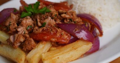 receta de saltado de atun