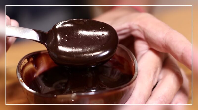 receta de sirope de chocolate