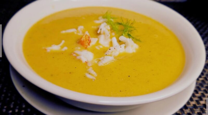 receta de sopa de langosta