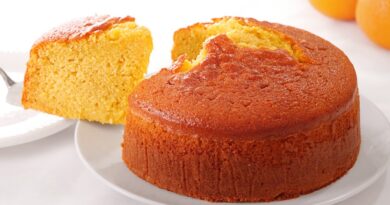 receta de tarta de naranja