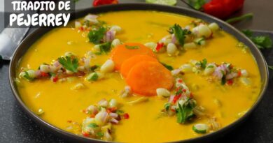 receta de tiradito de pejerrey