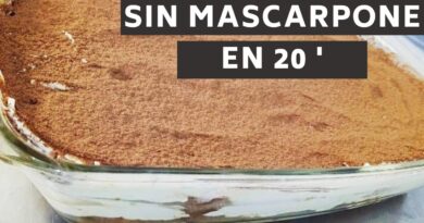 receta de tiramisu sin mascarpone
