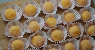 receta de yemitas acarameladas