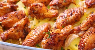 receta de alitas al horno