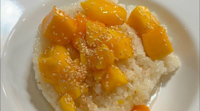 receta de arroz con mango