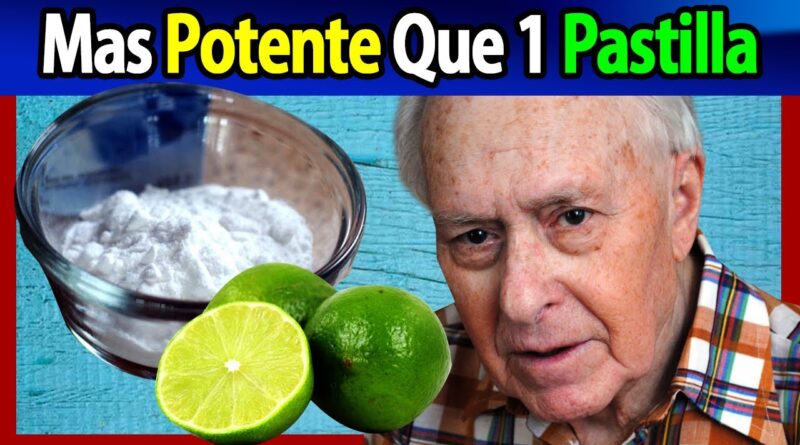 receta de bicarbonato con limon
