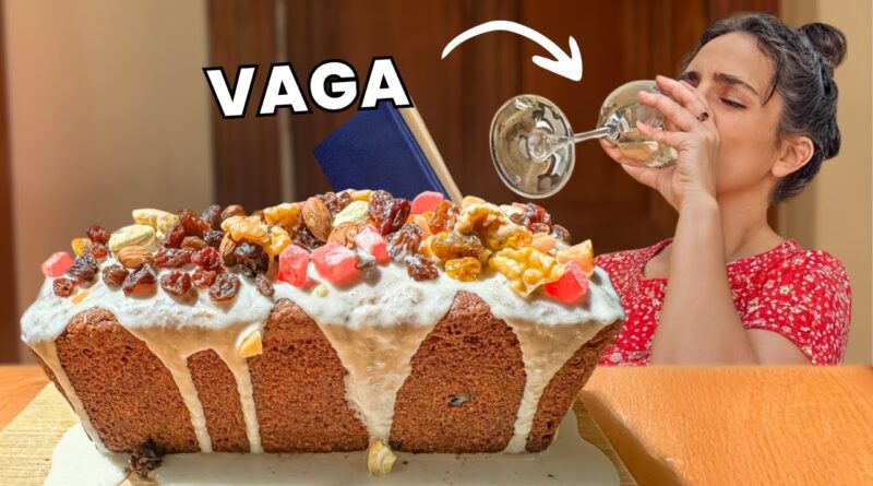 receta de budin navideño