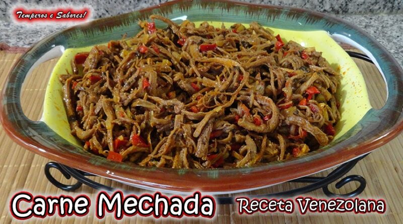 receta de carne mechada