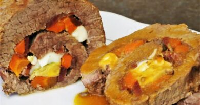 receta de carne rellena
