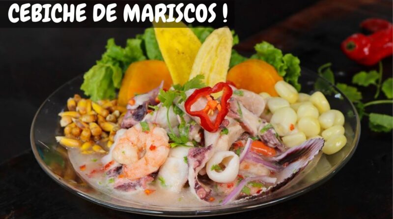 receta de ceviche de mariscos