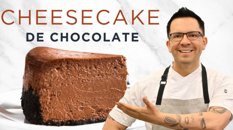 receta de cheesecake de chocolate