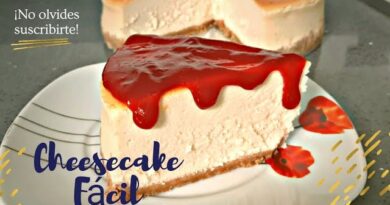 receta de cheesecake horneado