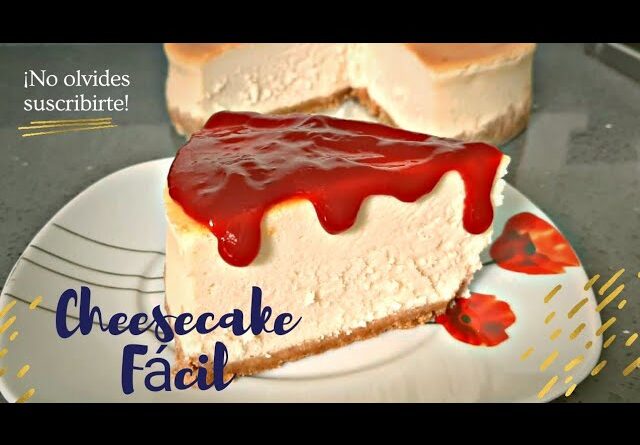 receta de cheesecake horneado