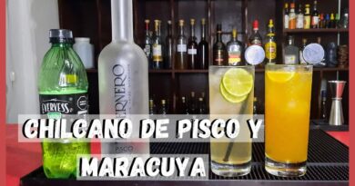 receta de chilcano pisco
