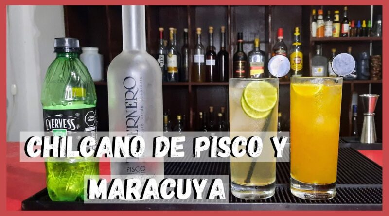 receta de chilcano pisco