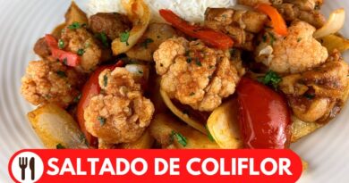 receta de coliflor saltado