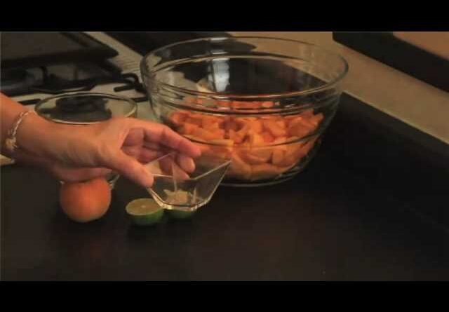 receta de compota de durazno
