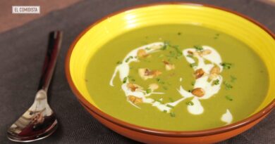 receta de crema verde