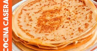 receta de crepes sin mantequilla