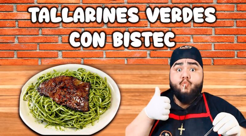 receta de fideos verdes