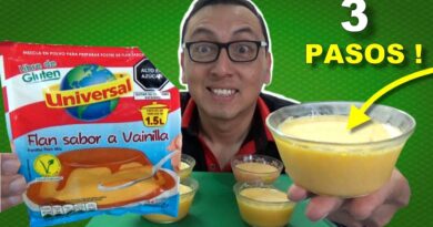 receta de flan universal