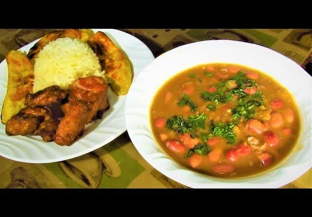 receta de frijoles verdes