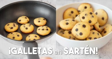 receta de galletas en sarten
