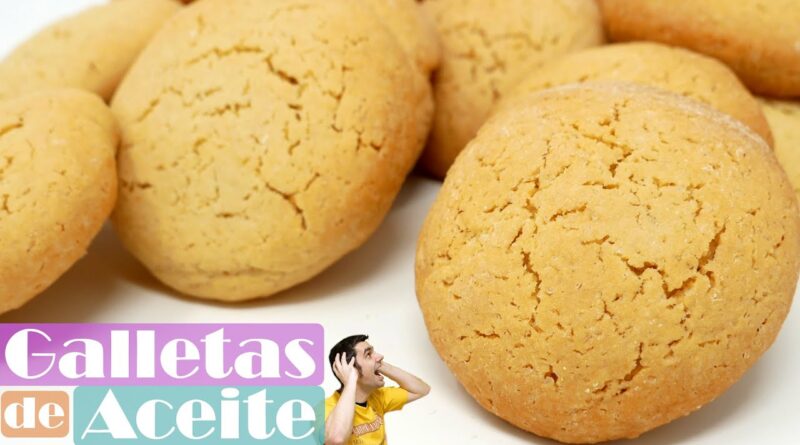 receta de galletas sin mantequilla