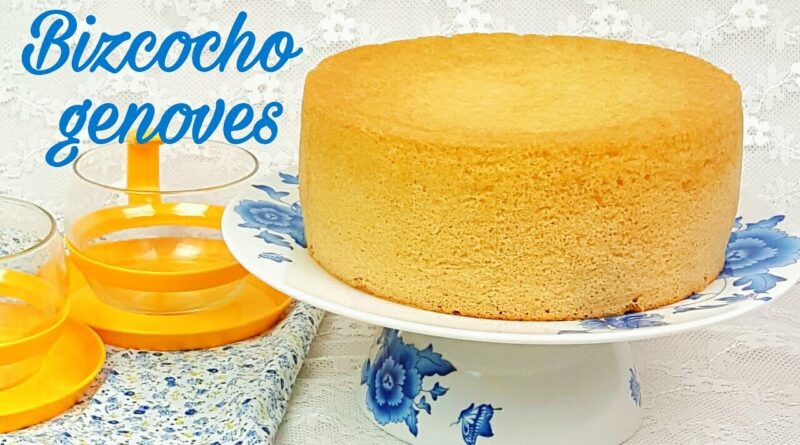receta de genovesa
