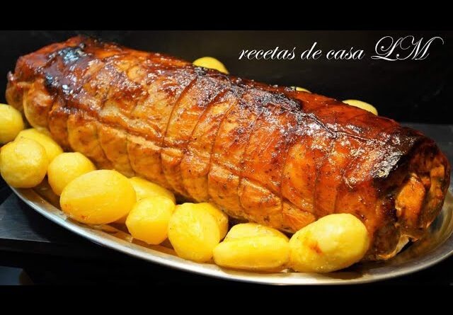 receta de lomo relleno navideño