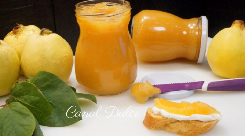 receta de mermelada de membrillo