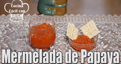 receta de mermelada de papaya