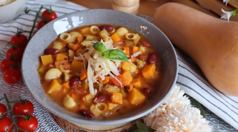 receta de minestrone