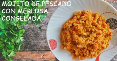 receta de mojito de pescado