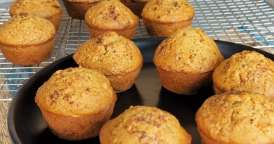 receta de muffins de zanahoria
