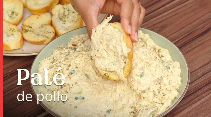 receta de pate de pollo