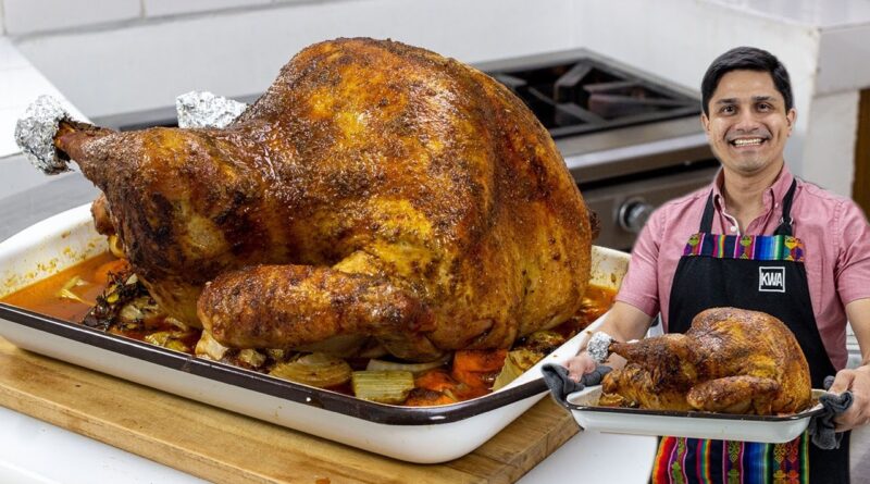 receta de pavo navideño