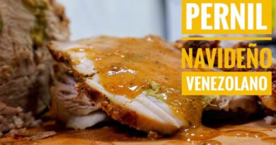 receta de pernil navideño venezolano